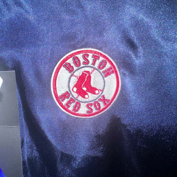 Vintage Very Rare 90’s Antigua Boston Red Sox Team Jacket Size XXL (Navy) - Picture 3 of 6